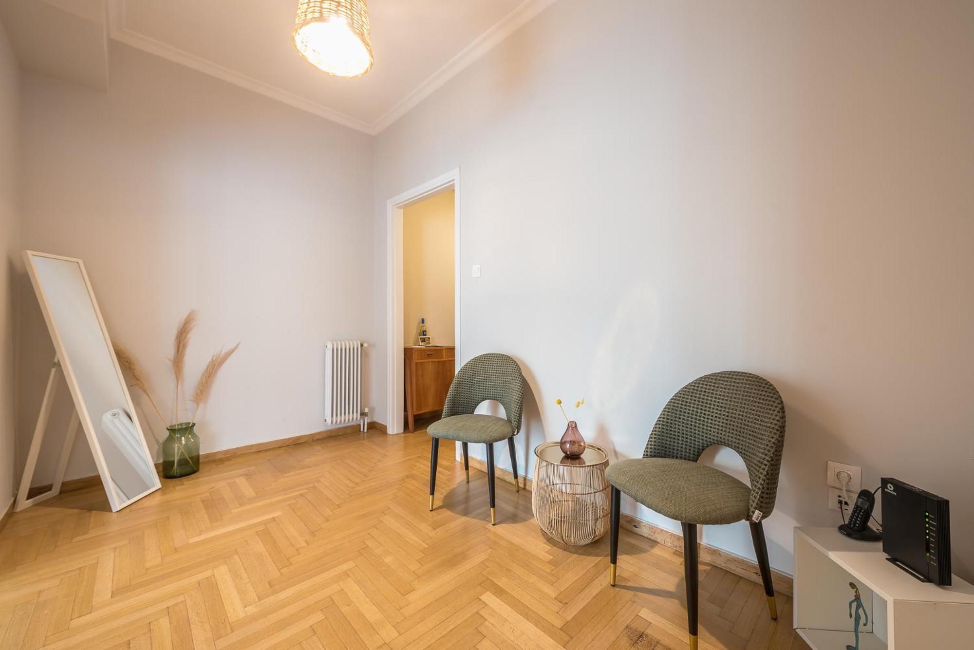 Spacious 2Bds Apt With Acropolis View In Center Atenas Exterior foto